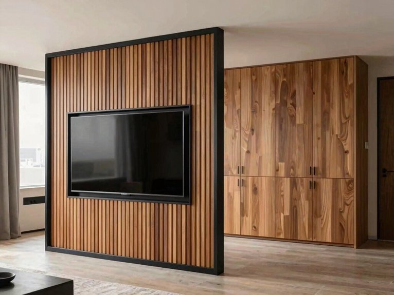 closed cabinets hide clutter