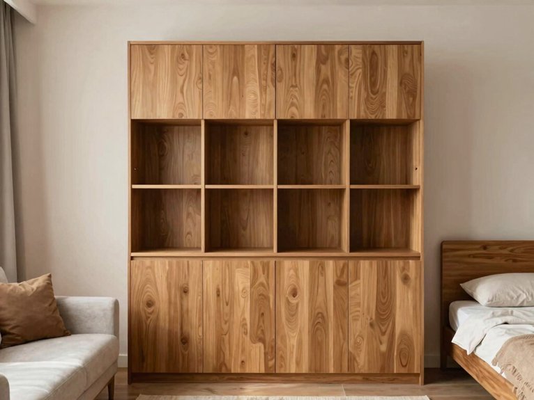 closed storage room divider solution