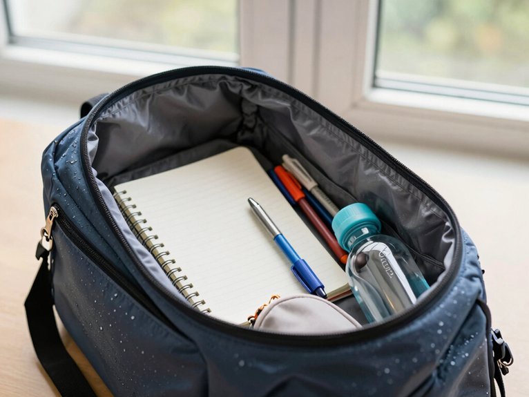 compact foldable umbrella on the go