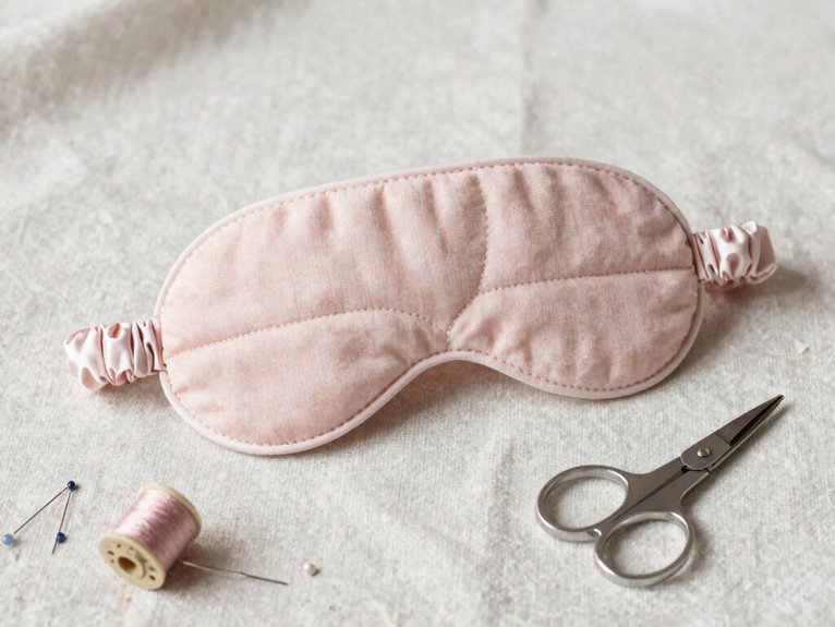 contoured blackout sleep mask