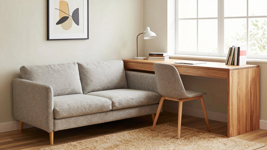 cozy multifunctional home office