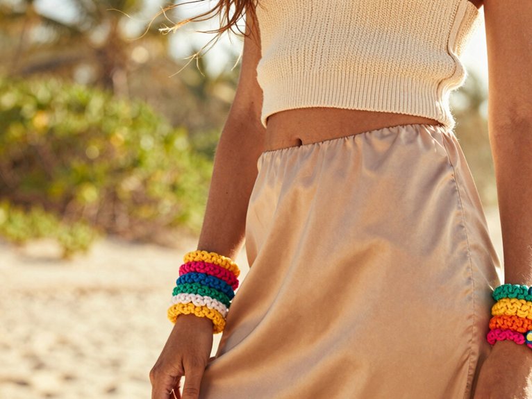 Tropical Y2K Outfits That Bring Bold Summer Vibes 8 crochet beach girl jewelry