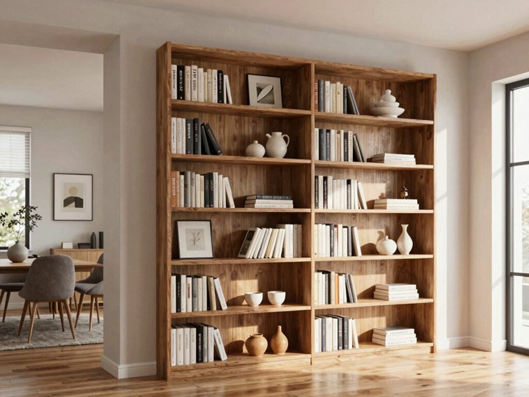 custom double sided built in divider
