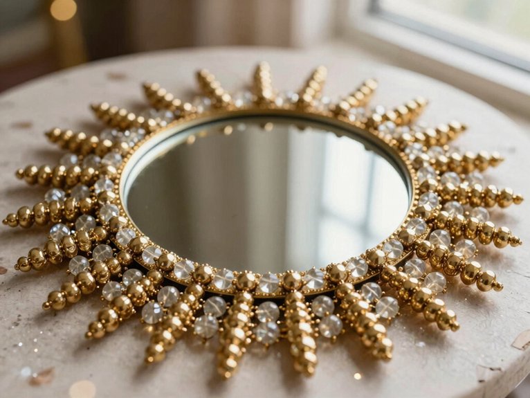 Dollar Tree Crafts That Look Expensive but Cost Almost Nothing 20 dollar tree beaded mirror