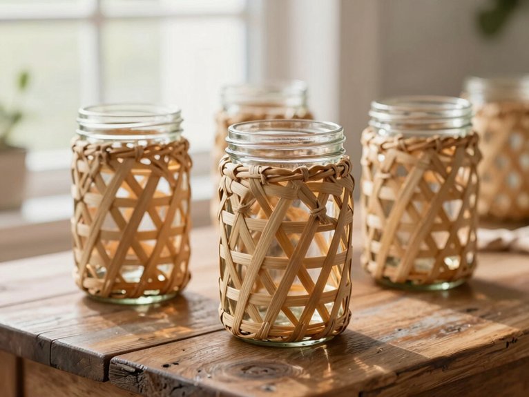 Dollar Tree Crafts That Look Expensive but Cost Almost Nothing 22 dollar tree faux cane mason