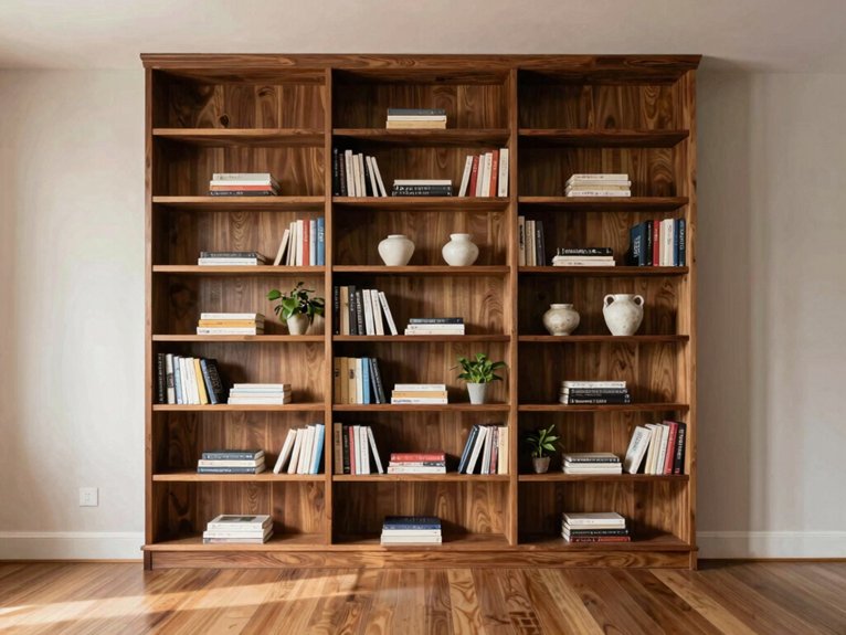 double sided styled bookshelf divider
