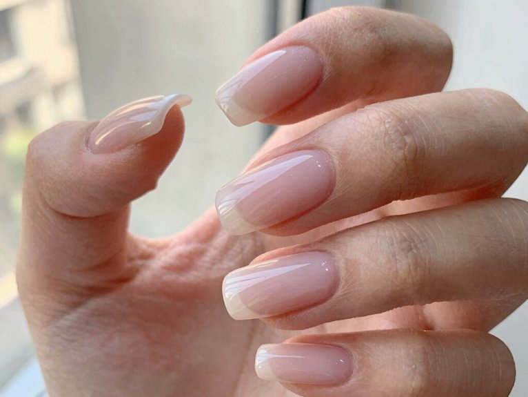 Neutral Spring Nails That Always Look Effortless 1 dreamy sheer milky pink
