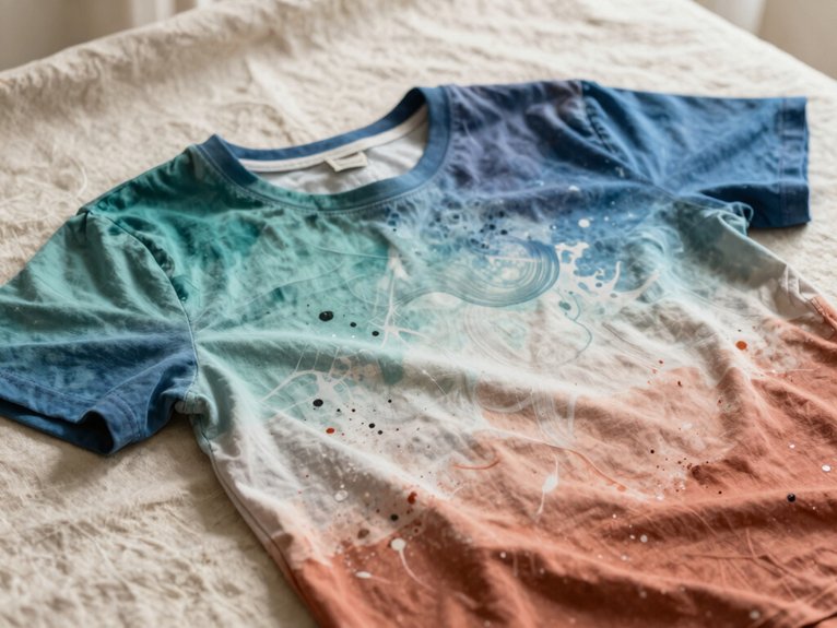 T Shirt Painting Ideas That Turn Basics Into Art 12 dry paint layer heat set