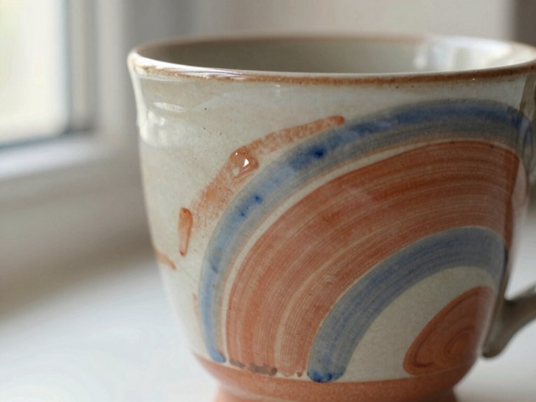 Hand Painted Pottery Ideas That Feel Personal and Artistic 19 easy cute mug painting tips