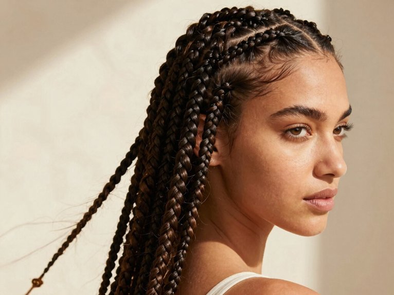 Fulani Braid Inspo That Looks Modern and Timeless 10 extra long fulani braids summer