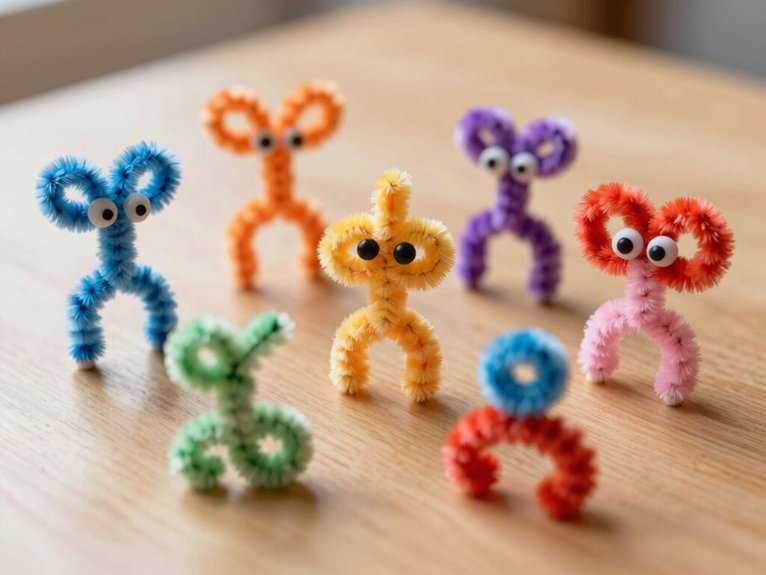 Pipe Cleaner Crafts That Are Fun and Surprisingly Creative 11 fine motor pipe cleaner crafts
