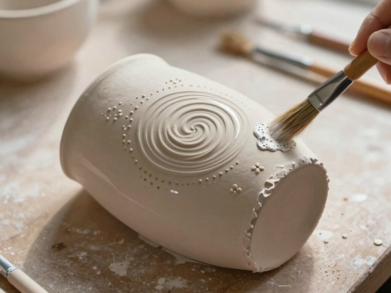 Ceramic Painting Ideas That Are Easy and Aesthetic 20 fix mistakes before sealing