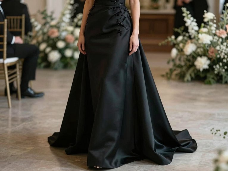 Black Tie Wedding Guest Dresses That Feel Sophisticated 2 floor length black tie dress ideas