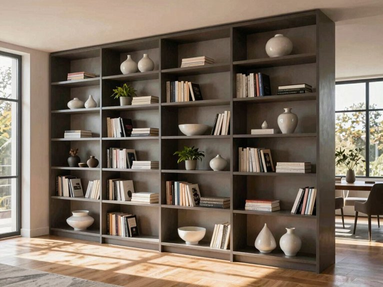 floor to ceiling built in storage