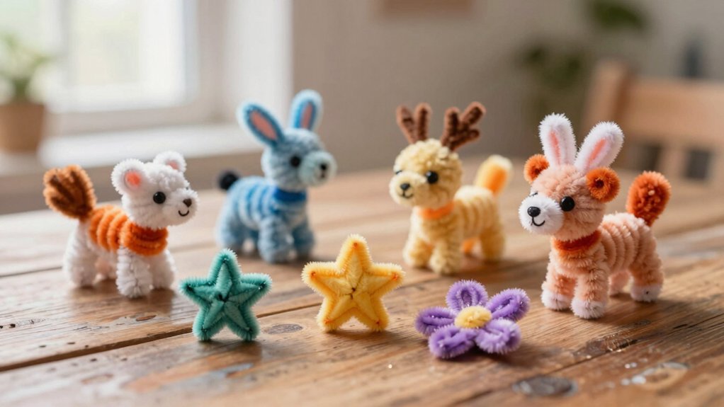 fun and creative pipe cleaner crafts