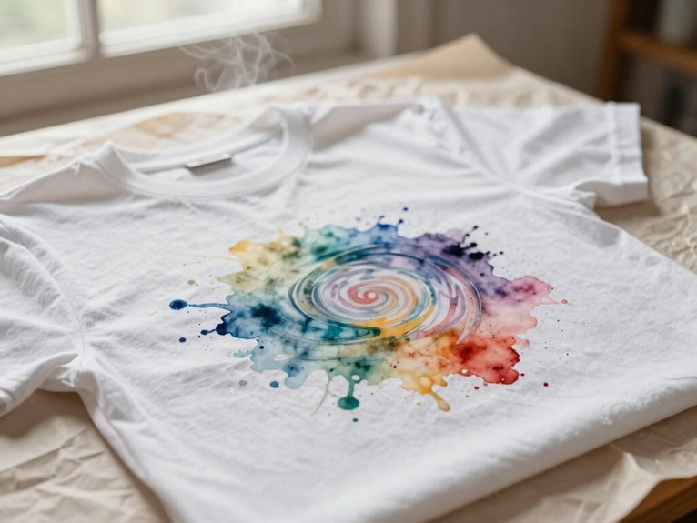 T Shirt Painting Ideas That Turn Basics Into Art 22 heat set for long wear