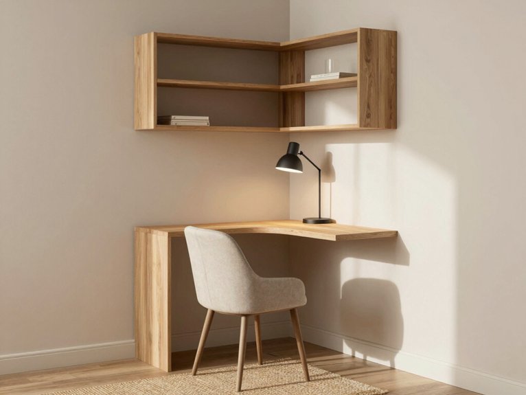 12 Small Home Office Corner Ideas That Maximize Every Inch 12 hidden fold down closet workspace