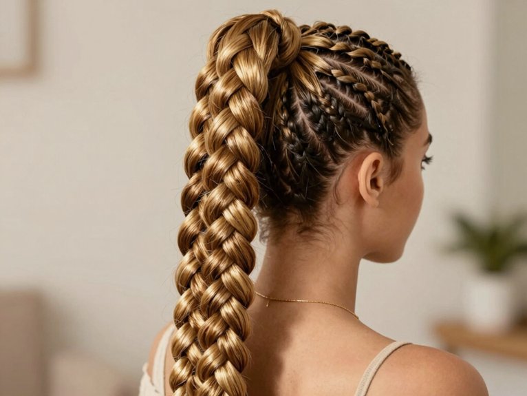 Fulani Braid Inspo That Looks Stylish and Timeless 10 high ponytail fulani braids