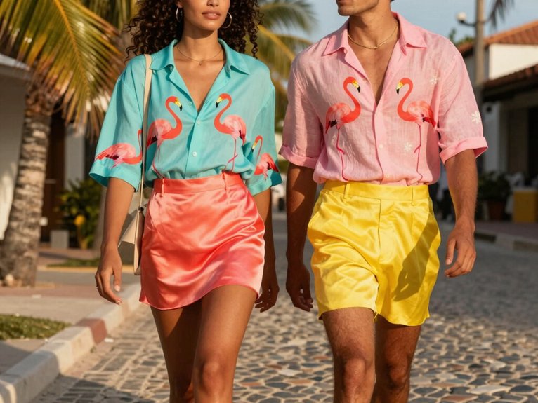 Tropical Y2K Outfits That Bring Bold Summer Vibes 11 instant y2k flamingo summer color