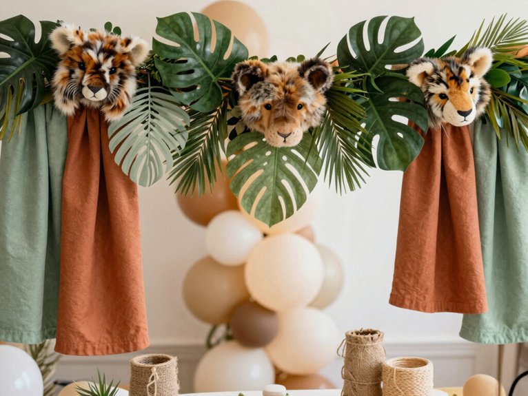 Baby Shower Theme Decorations That Feel Thoughtful and Cute 3 jungle safari wild baby decor