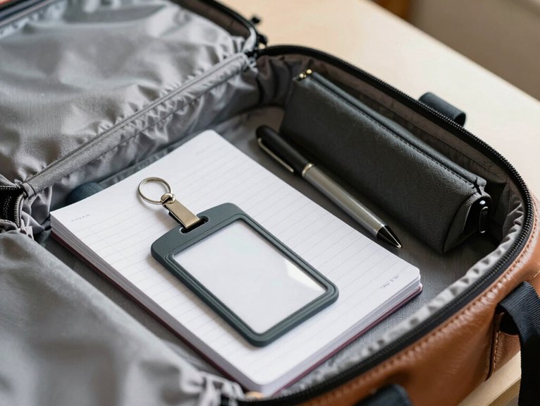 keep id and cards handy