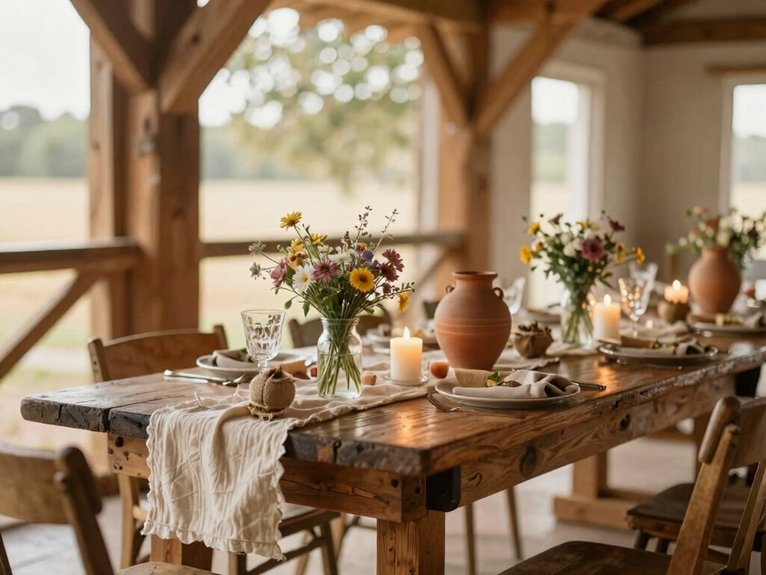 Rustic Wedding Decor Ideas That Feel Warm and Romantic 21 lighting first keep simple