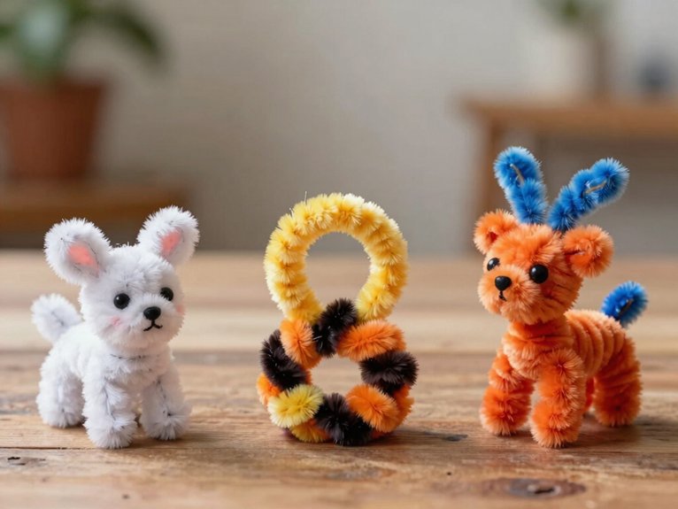 Pipe Cleaner Crafts That Are Fun and Surprisingly Creative 23 match crafts to skill level
