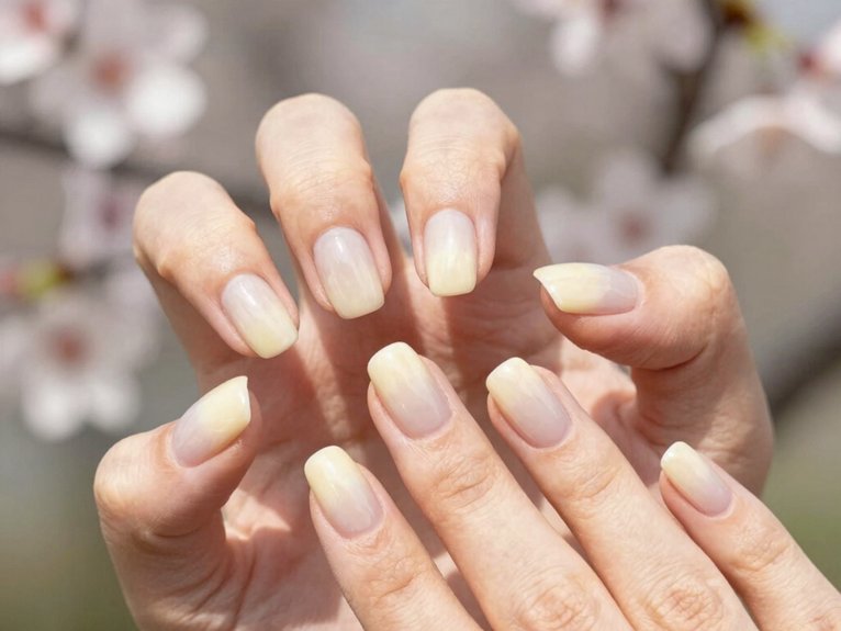 April Nails That Feel Fresh and On-Trend 20 milky april cloud gloss nails
