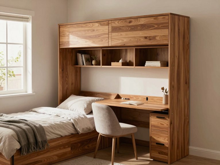 murphy bed desk combo