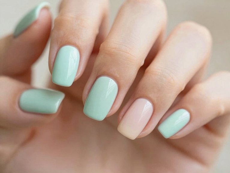 Solid Color Spring Nails That Look Clean and Chic 28 pastel spring colors for short nails