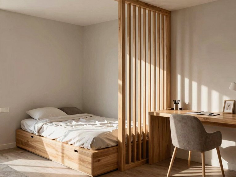 platform bed with storage