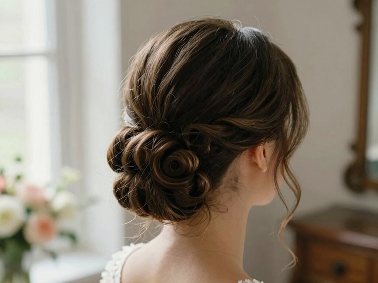 Wedding Guest Hairstyles That Look Elegant and Effortless 21 polished 90s french roll
