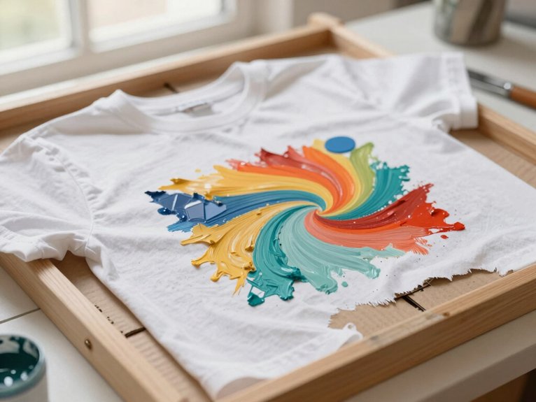 T Shirt Painting Ideas That Turn Basics Into Art 5 prevent t shirt paint bleed
