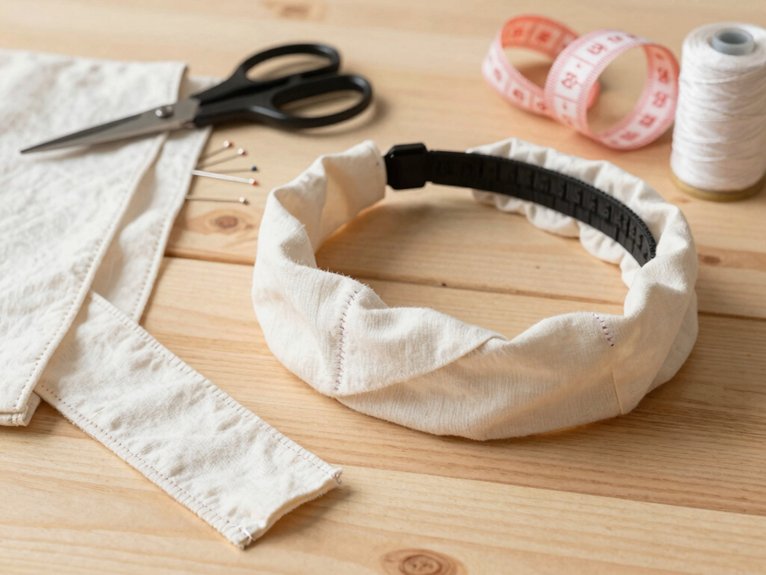 quick cotton no slip headband