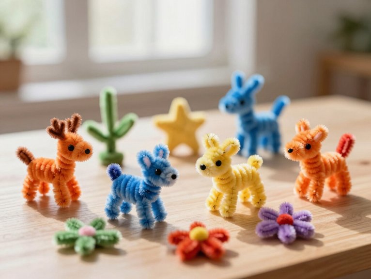 Pipe Cleaner Crafts That Are Fun and Surprisingly Creative 24 quick pipe cleaner craft gifts