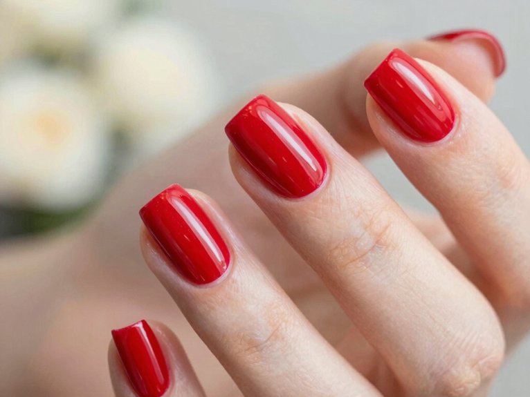 Red Spring Nails That Feel Fresh Not Heavy 9 red micro french tips