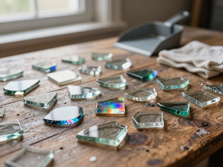 Broken Glass Crafts That Turn Pieces Into Art 2 safe glass cutting and drilling