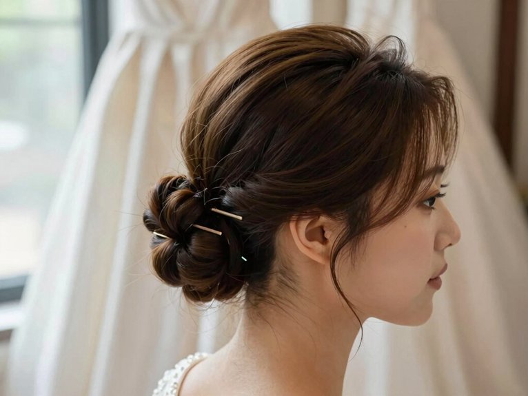 Wedding Guest Hairstyles That Look Elegant and Effortless 11 sculptural modern side chignon