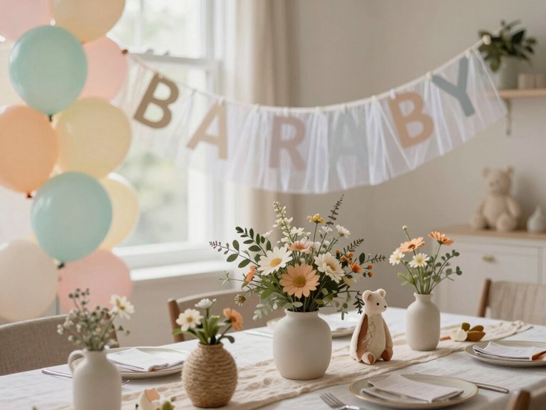 Baby Shower Theme Decorations That Feel Thoughtful and Cute 1 seasonal gender neutral baby shower theme