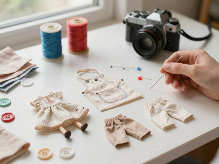 13 Hand Sewing Projects That Are Easy and Perfect for Beginners 11 simple handmade doll clothes