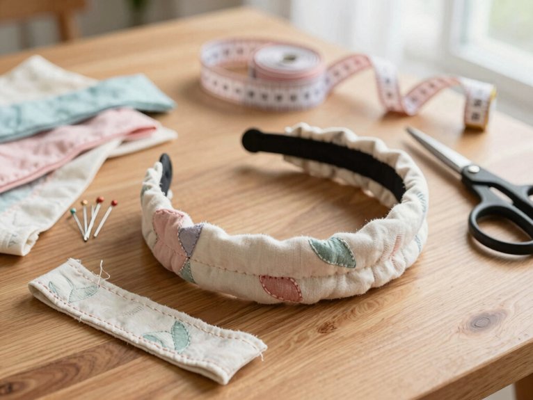 13 Hand Sewing Projects That Are Easy and Perfect for Beginners 7 simple sewn fabric headband instructions