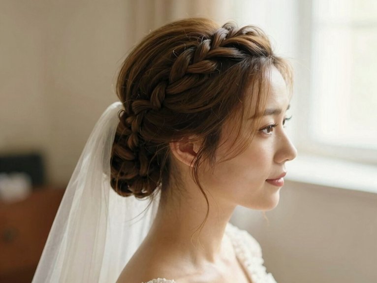 Wedding Guest Hairstyles That Look Elegant and Effortless 12 sleek braided updo with gel