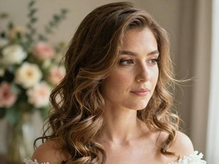 Wedding Guest Hairstyles That Look Elegant and Effortless 23 soft air dried romantic waves