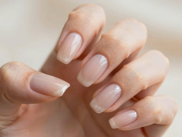 Neutral Spring Nails That Always Look Effortless 17 soft elegant velvet nude nails
