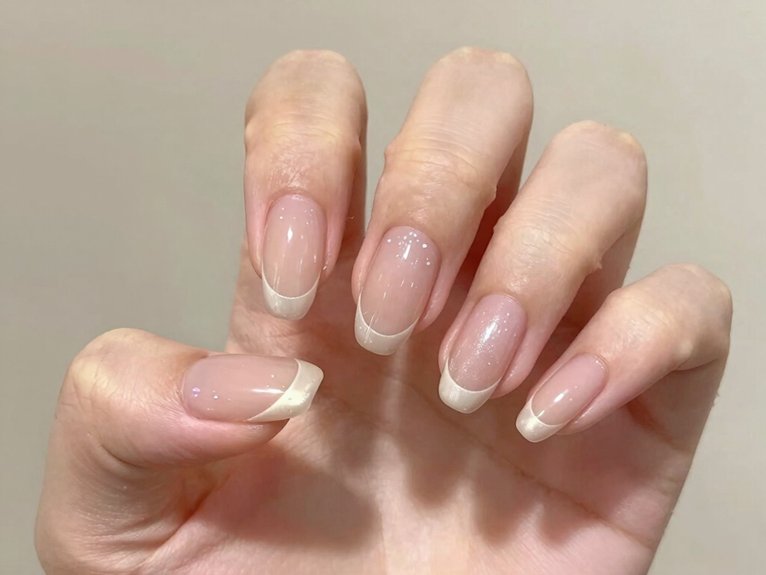 April Nails That Feel Fresh and On-Trend 3 soft glowing milk nude nails