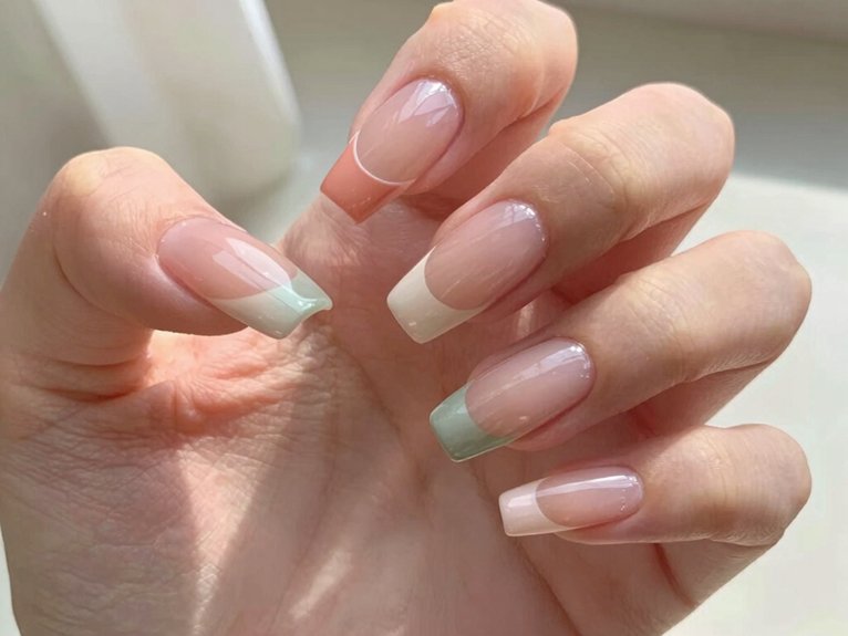 Solid Color Spring Nails That Look Clean and Chic 3 soft sheer milky nude manicure