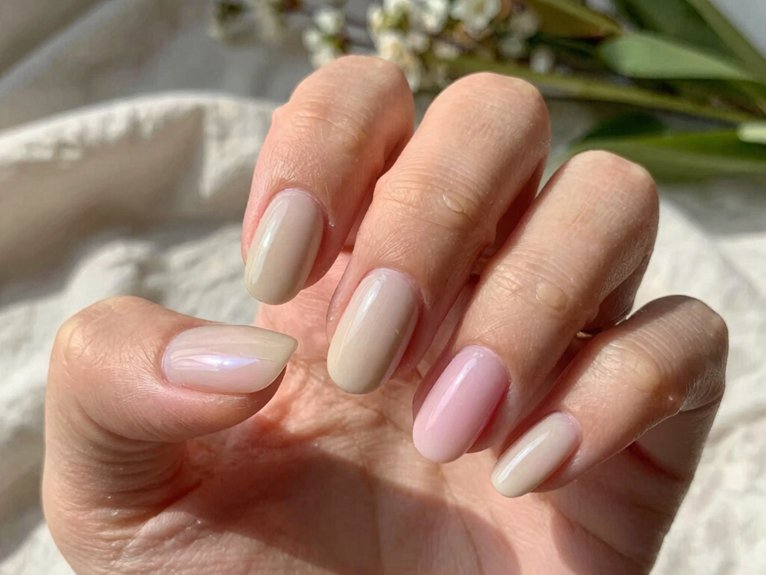 Neutral Spring Nails That Always Look Effortlessly Elegant 1 soft sheer nude french tips