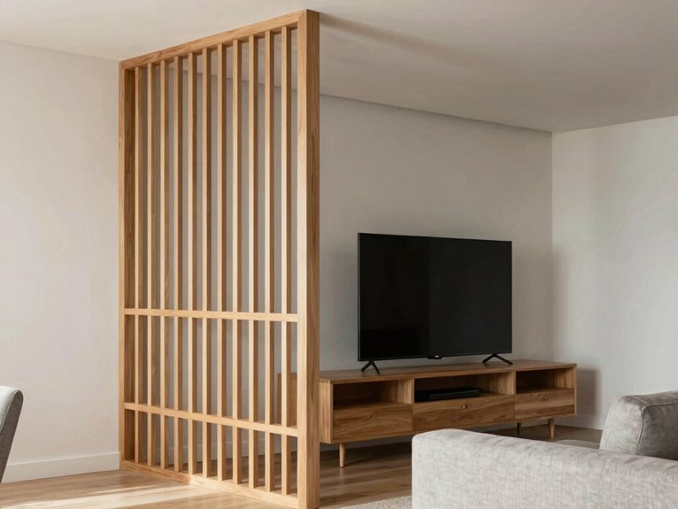 space saving tv divider solutions