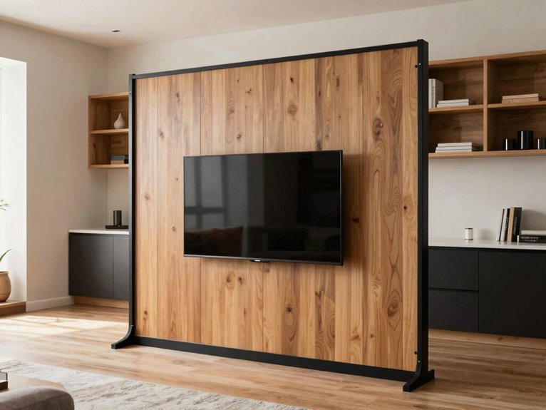 steady anchored tv divider