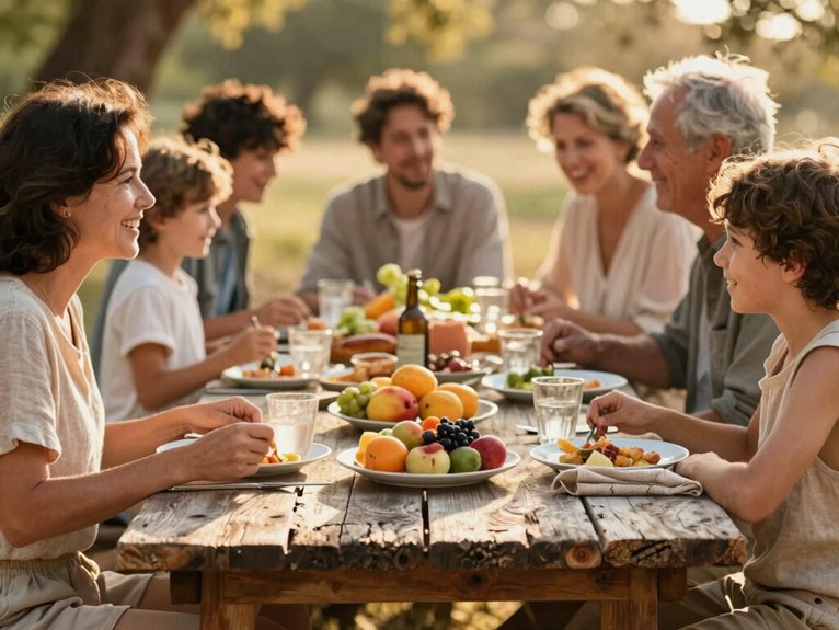 Family Reunion Ideas That Bring Everyone Together 17 story circles with family photos